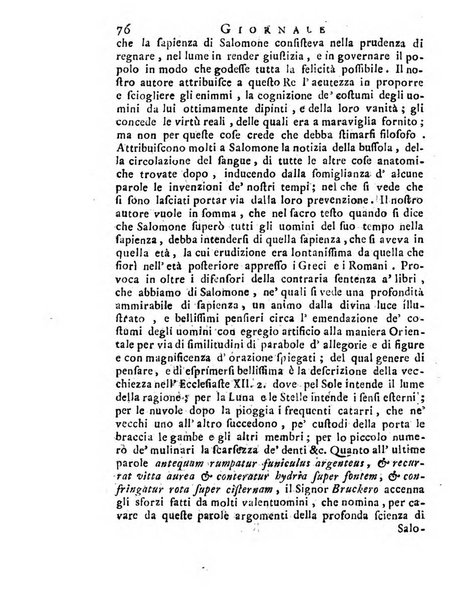 Giornale de'letterati per l'anno ... pubblicato col titolo di Novelle letterarie oltramontane