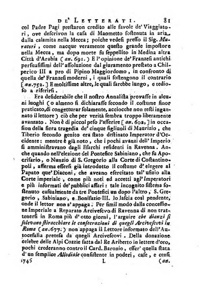 Giornale de'letterati per l'anno ... pubblicato col titolo di Novelle letterarie oltramontane