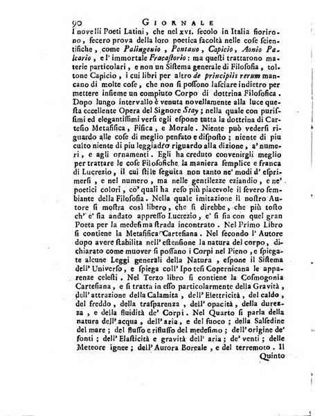 Giornale de'letterati per l'anno ... pubblicato col titolo di Novelle letterarie oltramontane