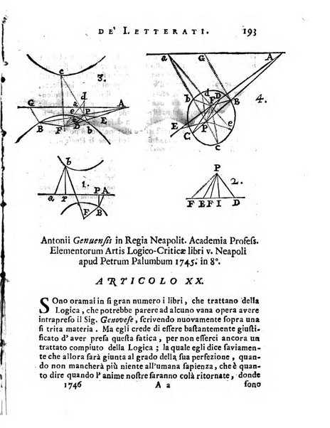 Giornale de'letterati per l'anno ... pubblicato col titolo di Novelle letterarie oltramontane