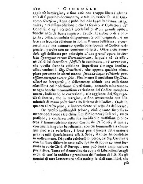 Giornale de'letterati per l'anno ... pubblicato col titolo di Novelle letterarie oltramontane