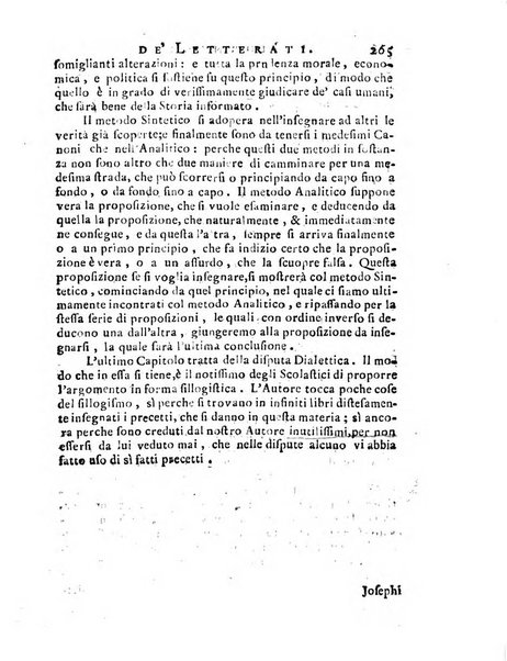 Giornale de'letterati per l'anno ... pubblicato col titolo di Novelle letterarie oltramontane