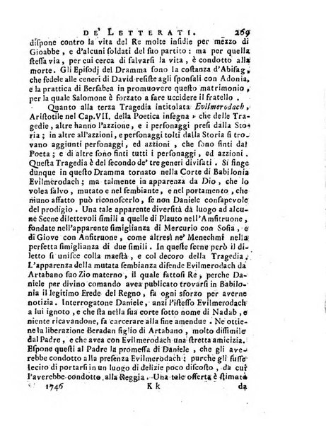 Giornale de'letterati per l'anno ... pubblicato col titolo di Novelle letterarie oltramontane