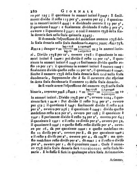 Giornale de'letterati per l'anno ... pubblicato col titolo di Novelle letterarie oltramontane