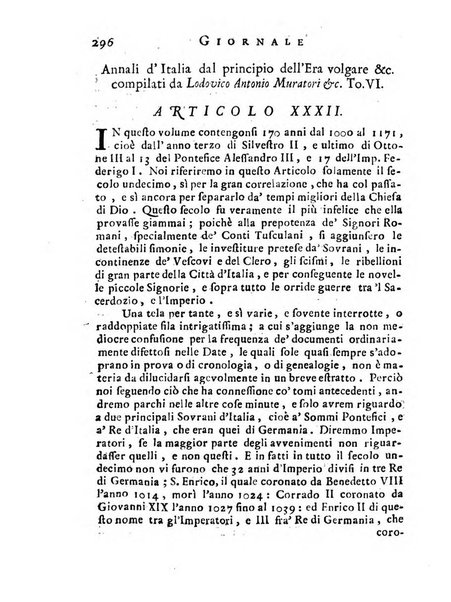 Giornale de'letterati per l'anno ... pubblicato col titolo di Novelle letterarie oltramontane