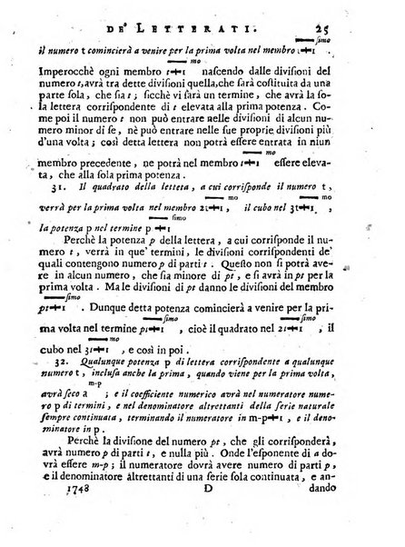 Giornale de'letterati per l'anno ... pubblicato col titolo di Novelle letterarie oltramontane