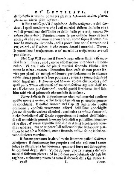 Giornale de'letterati per l'anno ... pubblicato col titolo di Novelle letterarie oltramontane