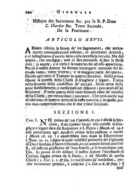 Giornale de'letterati per l'anno ... pubblicato col titolo di Novelle letterarie oltramontane