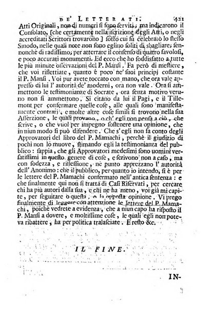 Giornale de'letterati per l'anno ... pubblicato col titolo di Novelle letterarie oltramontane