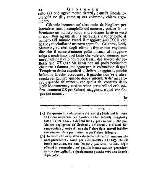 Giornale de'letterati per l'anno ... pubblicato col titolo di Novelle letterarie oltramontane