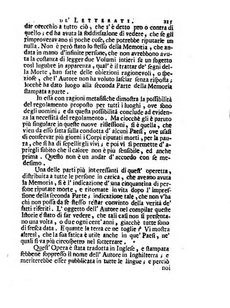 Giornale de'letterati per l'anno ... pubblicato col titolo di Novelle letterarie oltramontane