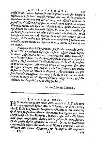 Giornale de'letterati per l'anno ... pubblicato col titolo di Novelle letterarie oltramontane