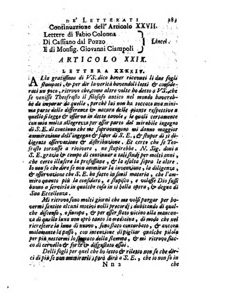 Giornale de'letterati per l'anno ... pubblicato col titolo di Novelle letterarie oltramontane