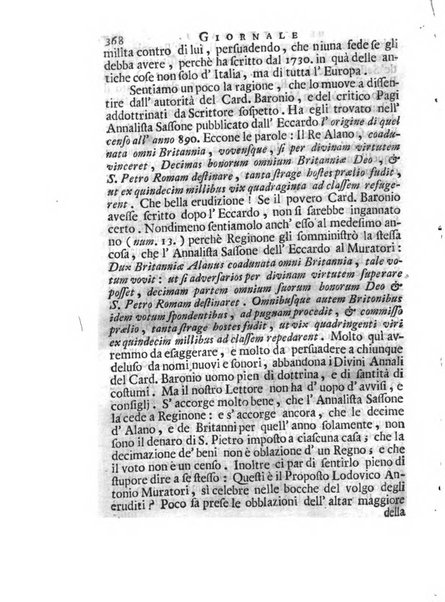 Giornale de'letterati per l'anno ... pubblicato col titolo di Novelle letterarie oltramontane