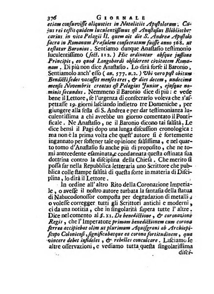 Giornale de'letterati per l'anno ... pubblicato col titolo di Novelle letterarie oltramontane