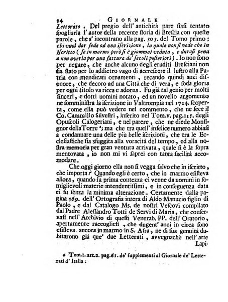 Giornale de'letterati per l'anno ... pubblicato col titolo di Novelle letterarie oltramontane