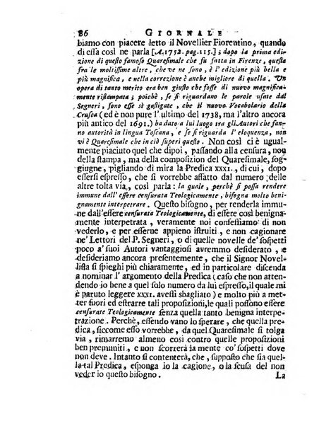 Giornale de'letterati per l'anno ... pubblicato col titolo di Novelle letterarie oltramontane