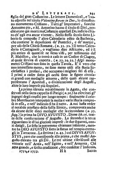 Giornale de'letterati per l'anno ... pubblicato col titolo di Novelle letterarie oltramontane