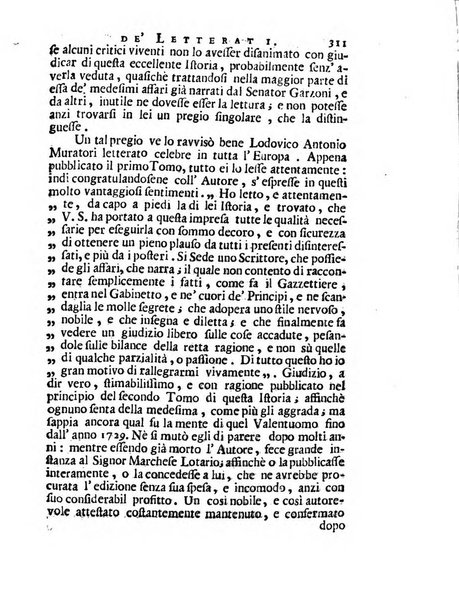 Giornale de'letterati per l'anno ... pubblicato col titolo di Novelle letterarie oltramontane