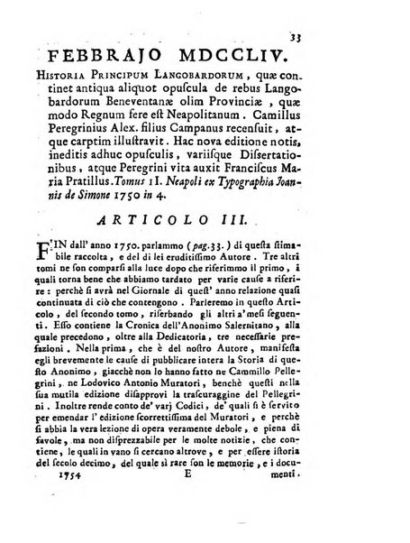 Giornale de'letterati per l'anno ... pubblicato col titolo di Novelle letterarie oltramontane