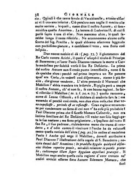 Giornale de'letterati per l'anno ... pubblicato col titolo di Novelle letterarie oltramontane