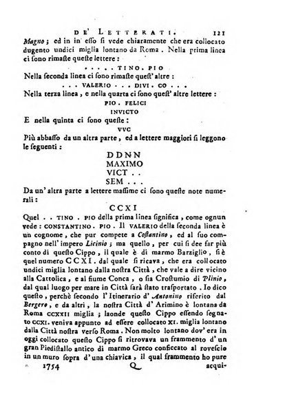 Giornale de'letterati per l'anno ... pubblicato col titolo di Novelle letterarie oltramontane