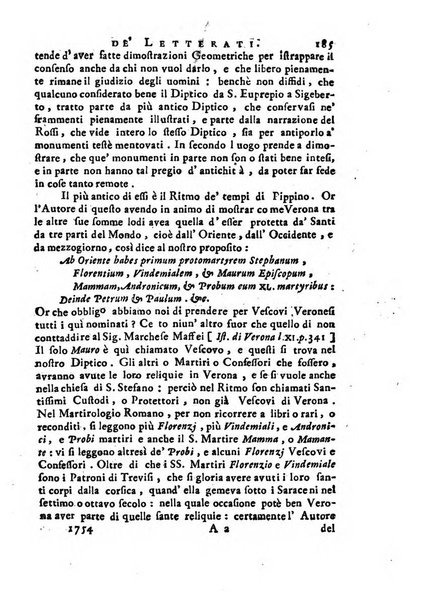 Giornale de'letterati per l'anno ... pubblicato col titolo di Novelle letterarie oltramontane