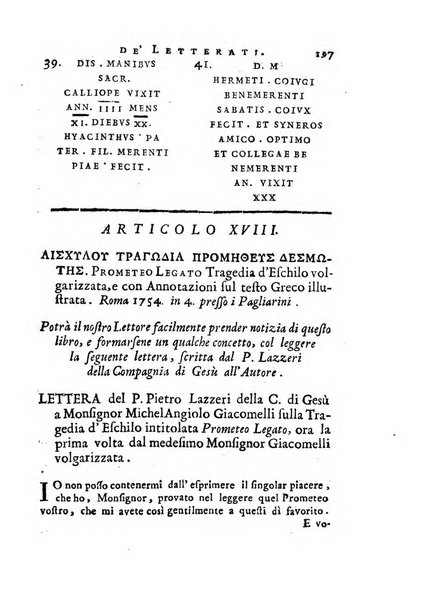 Giornale de'letterati per l'anno ... pubblicato col titolo di Novelle letterarie oltramontane