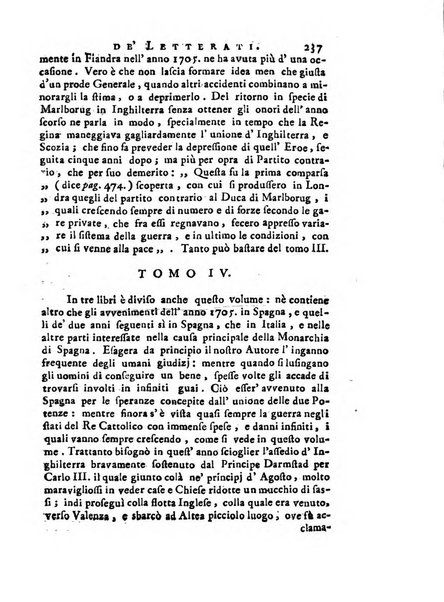 Giornale de'letterati per l'anno ... pubblicato col titolo di Novelle letterarie oltramontane