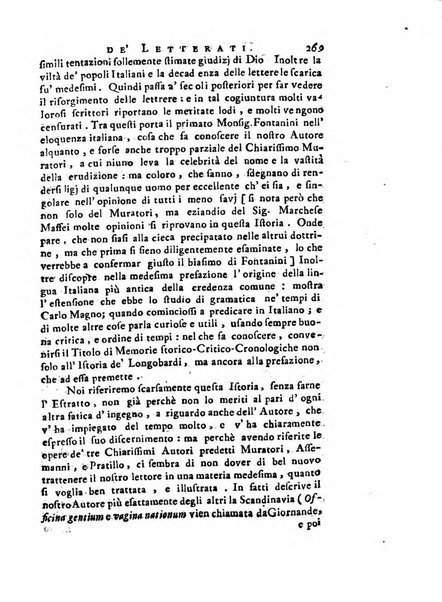 Giornale de'letterati per l'anno ... pubblicato col titolo di Novelle letterarie oltramontane