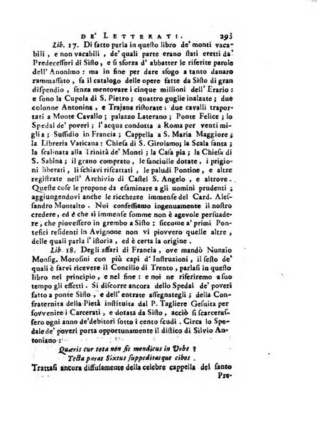 Giornale de'letterati per l'anno ... pubblicato col titolo di Novelle letterarie oltramontane