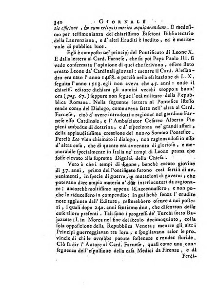 Giornale de'letterati per l'anno ... pubblicato col titolo di Novelle letterarie oltramontane