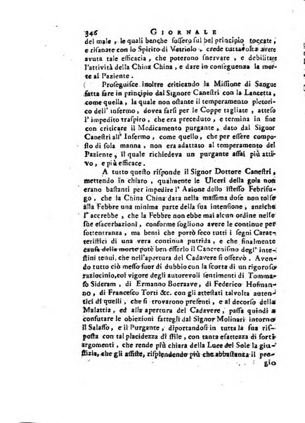 Giornale de'letterati per l'anno ... pubblicato col titolo di Novelle letterarie oltramontane