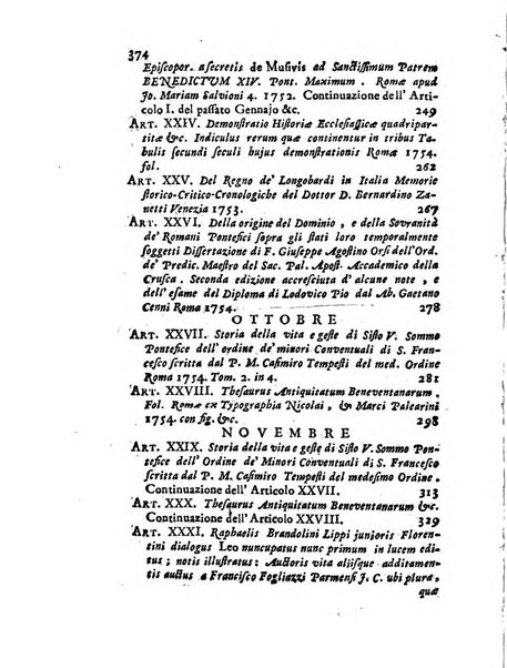 Giornale de'letterati per l'anno ... pubblicato col titolo di Novelle letterarie oltramontane