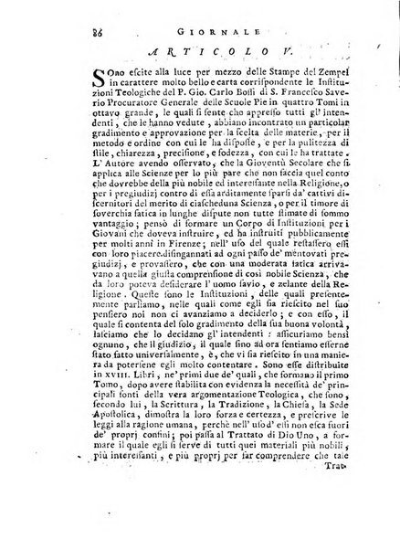 Giornale de'letterati per l'anno ... pubblicato col titolo di Novelle letterarie oltramontane