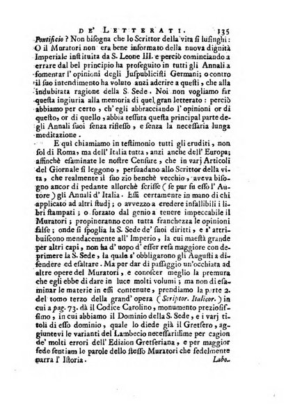 Giornale de'letterati per l'anno ... pubblicato col titolo di Novelle letterarie oltramontane