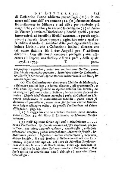 Giornale de'letterati per l'anno ... pubblicato col titolo di Novelle letterarie oltramontane