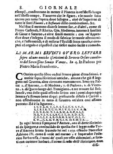 Il giornale de letterati