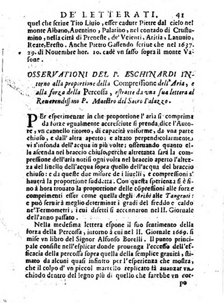 Il giornale de letterati