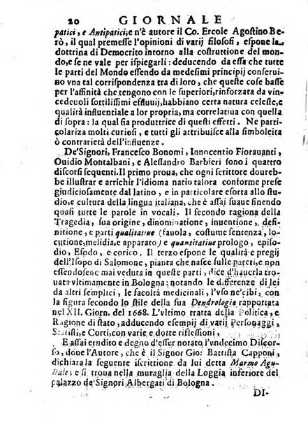 Il giornale de letterati