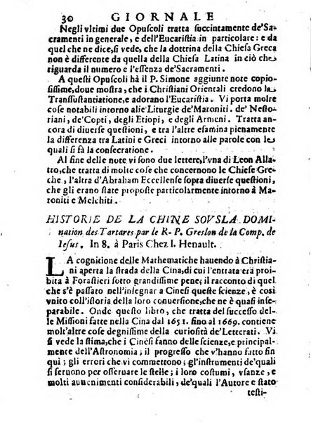 Il giornale de letterati