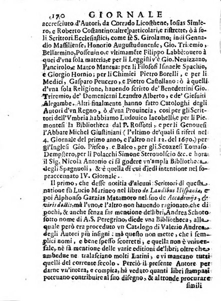 Il giornale de letterati