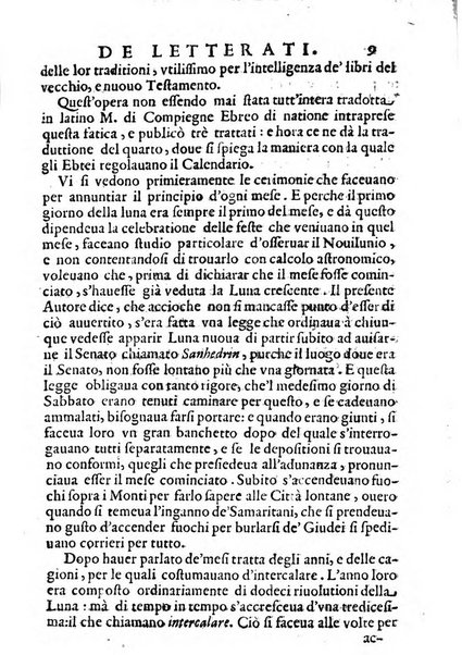 Il giornale de letterati