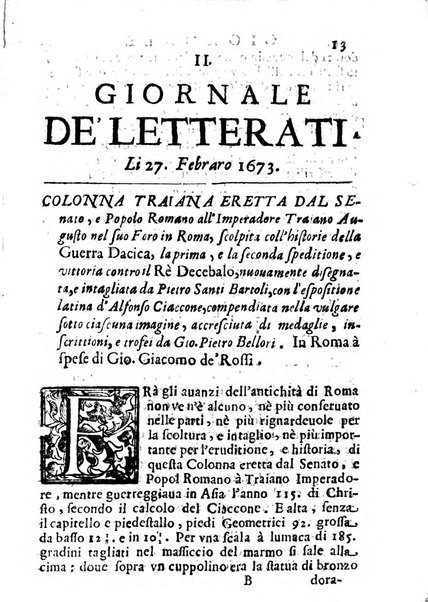 Il giornale de letterati