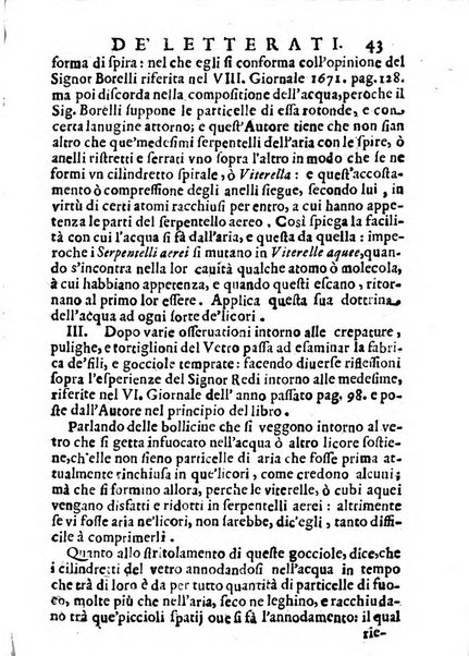 Il giornale de letterati