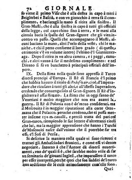 Il giornale de letterati