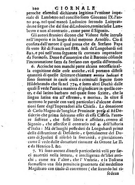 Il giornale de letterati