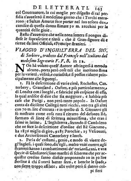 Il giornale de letterati