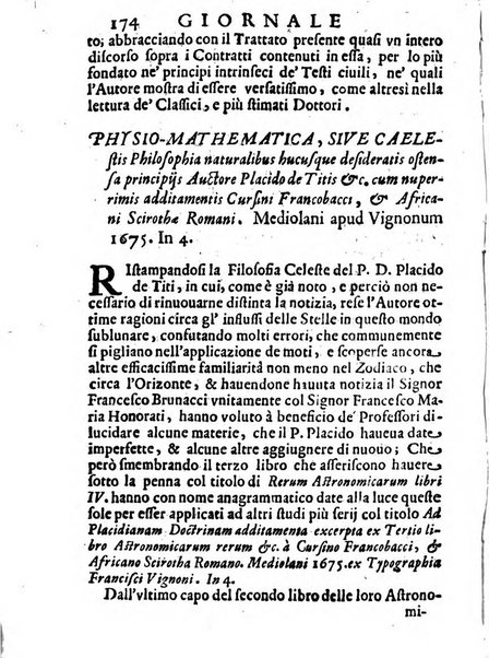 Il giornale de letterati