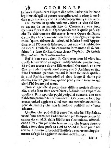 Il giornale de letterati